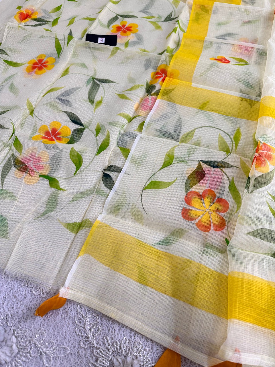 Handpainted Kota Cotton Doria Top N Dupatta (Suit)