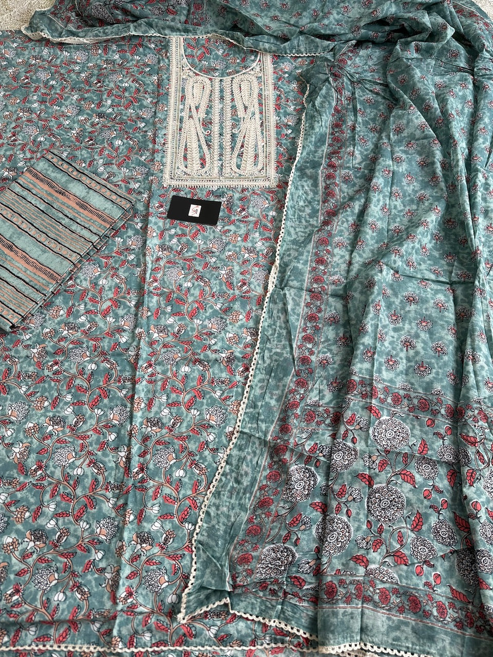 Pure HandBlock Printed Premium Cotton Suit