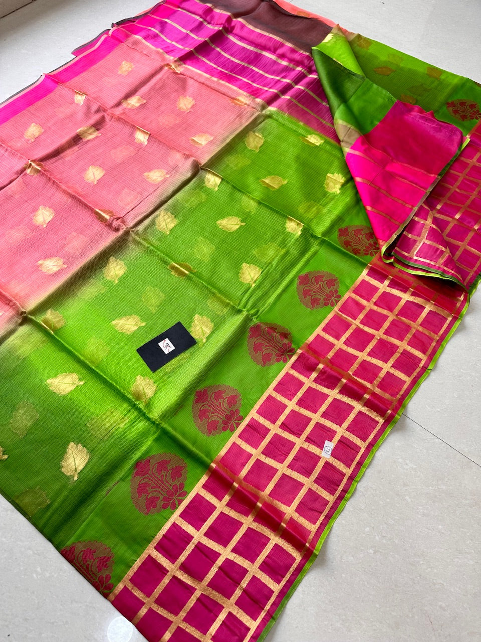 Pure Weaved Kota Silk Saree