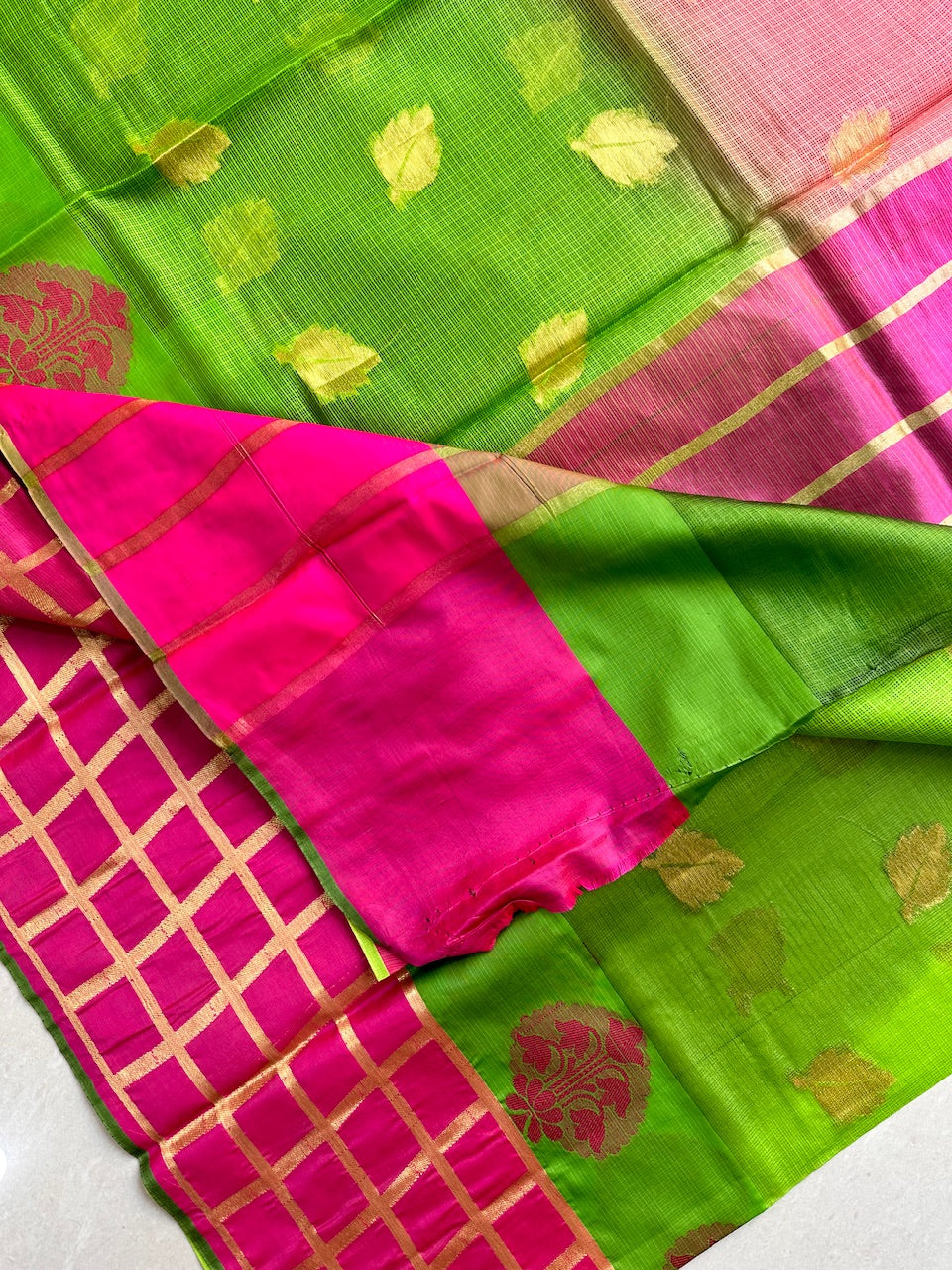 Pure Weaved Kota Silk Saree