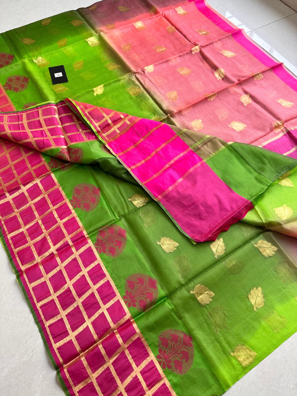 Pure Weaved Kota Silk Saree