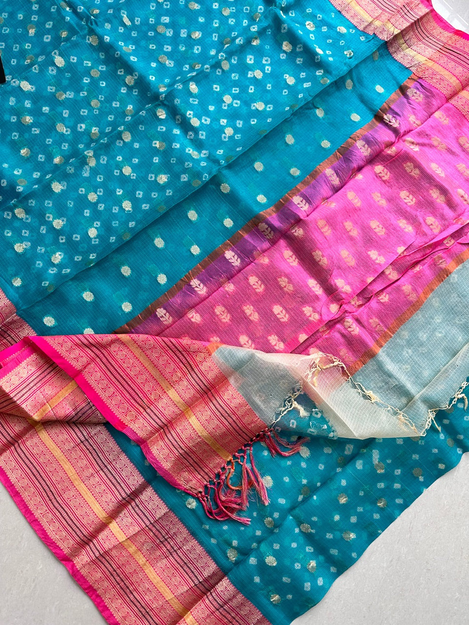 Pure Weaved Kota Silk Saree