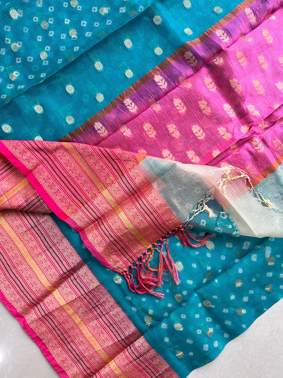 Pure Weaved Kota Silk Saree