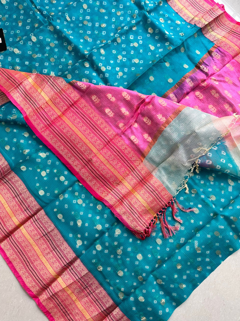 Pure Weaved Kota Silk Saree