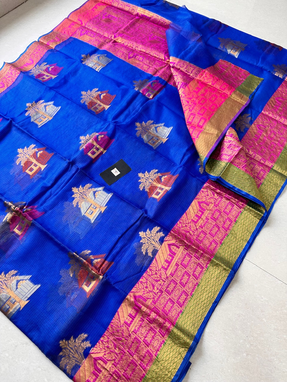 Pure Weaved Kota Silk Saree