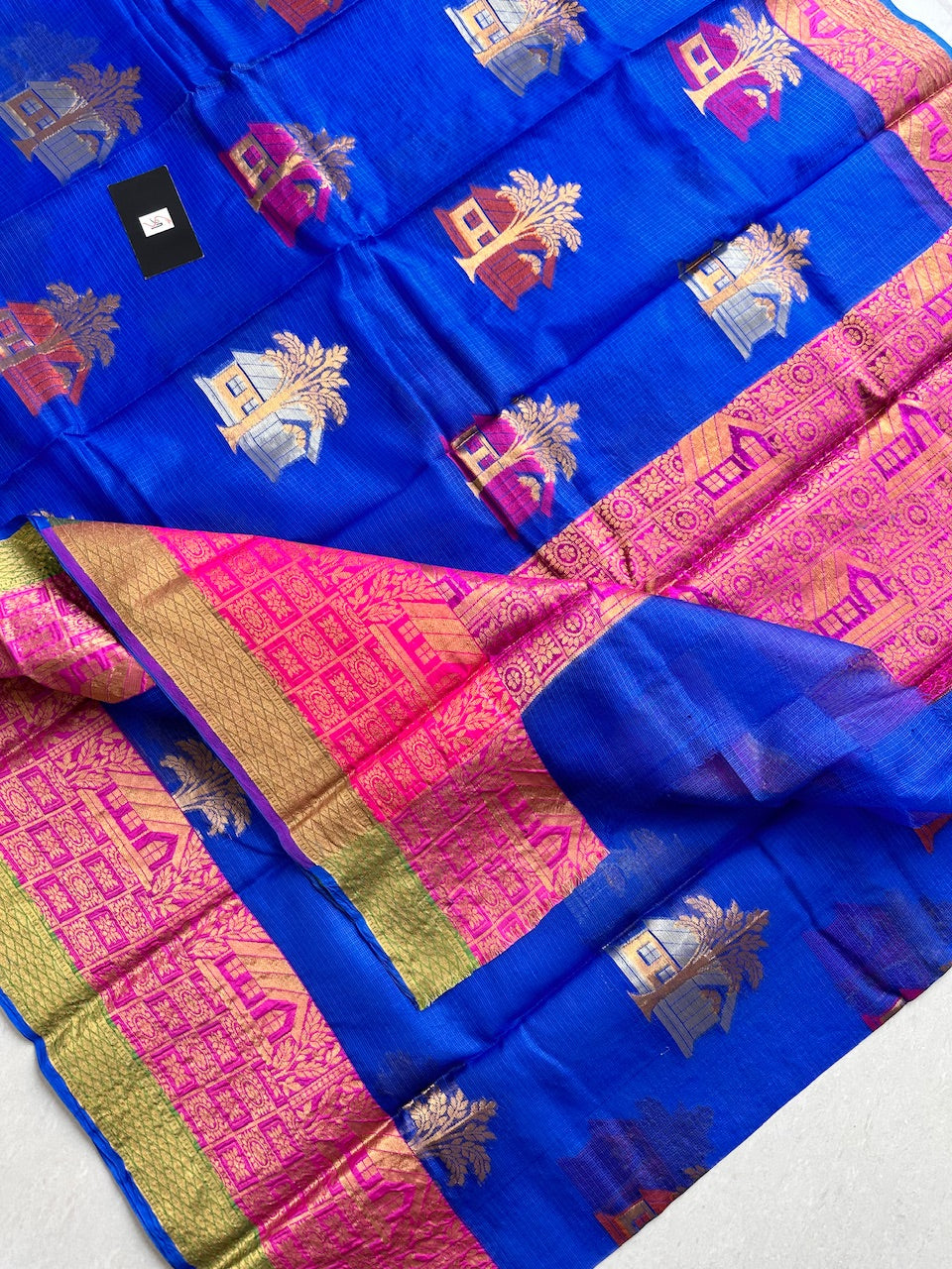 Pure Weaved Kota Silk Saree