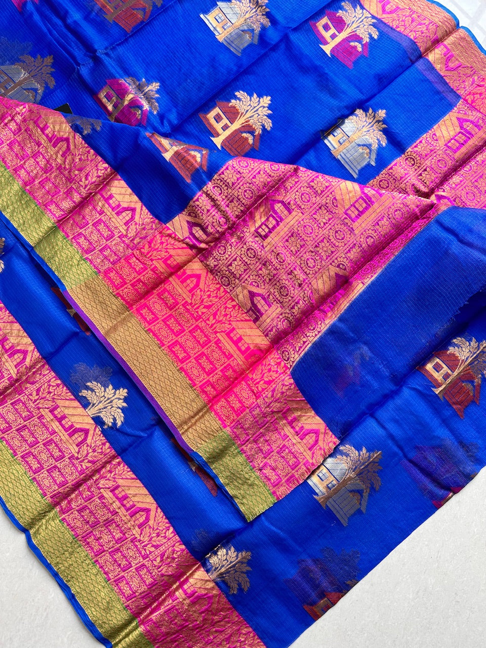 Pure Weaved Kota Silk Saree