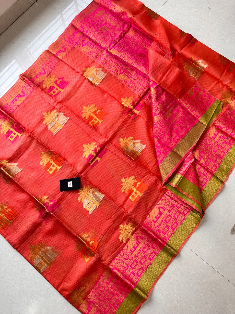 Pure Weaved Kota Silk Saree