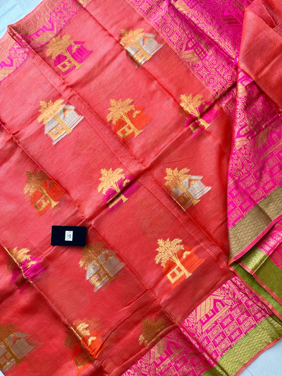 Pure Weaved Kota Silk Saree