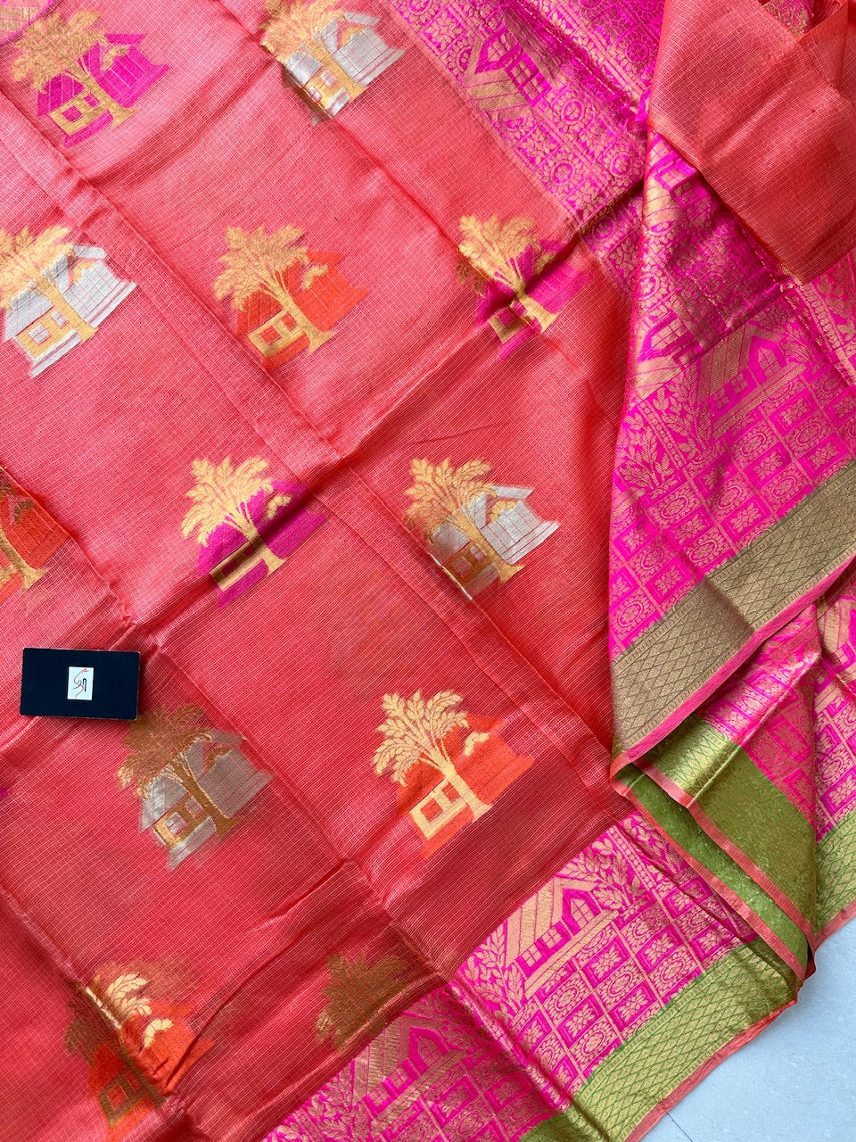 Pure Weaved Kota Silk Saree