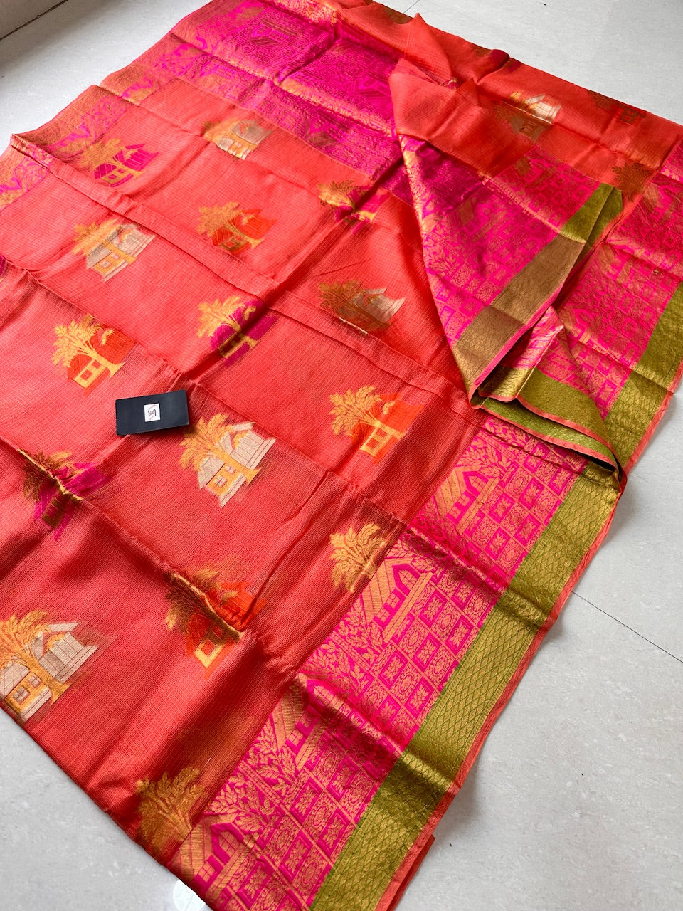 Pure Weaved Kota Silk Saree