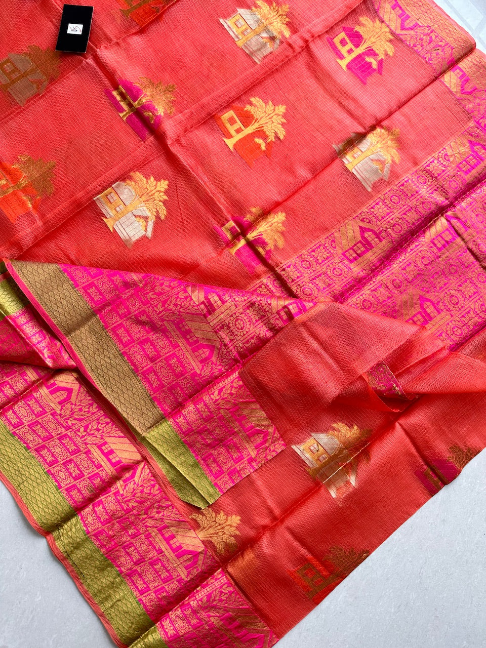 Pure Weaved Kota Silk Saree