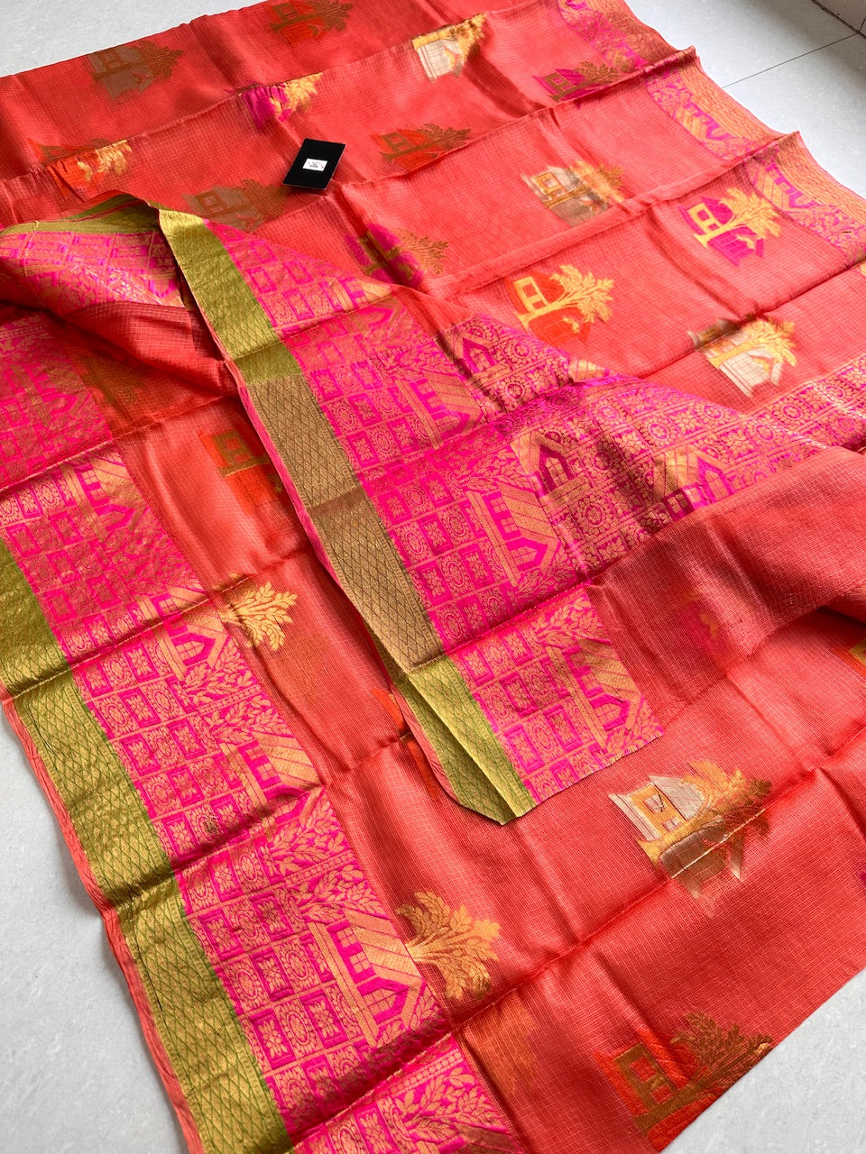 Pure Weaved Kota Silk Saree