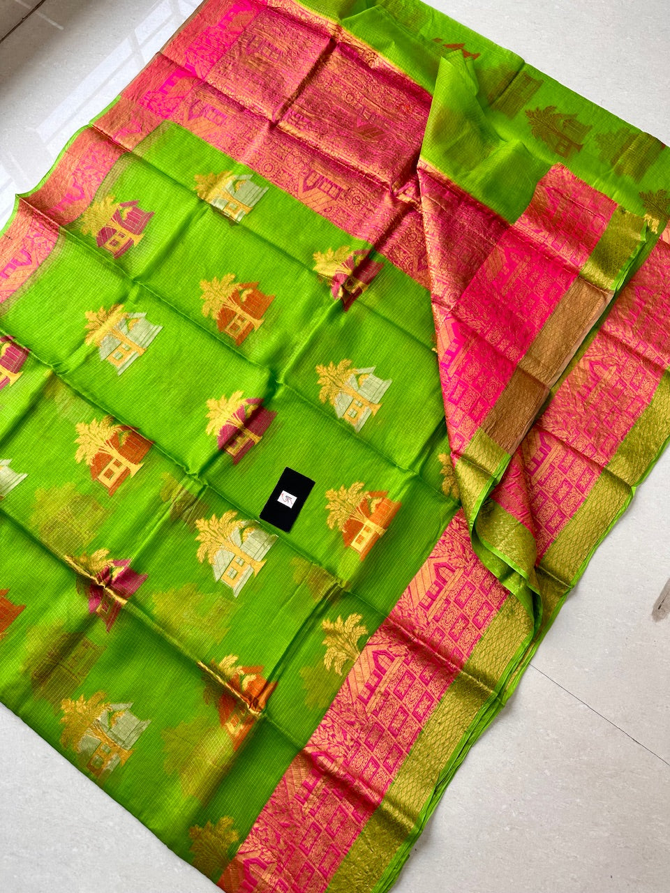 Pure Weaved Kota Silk Saree