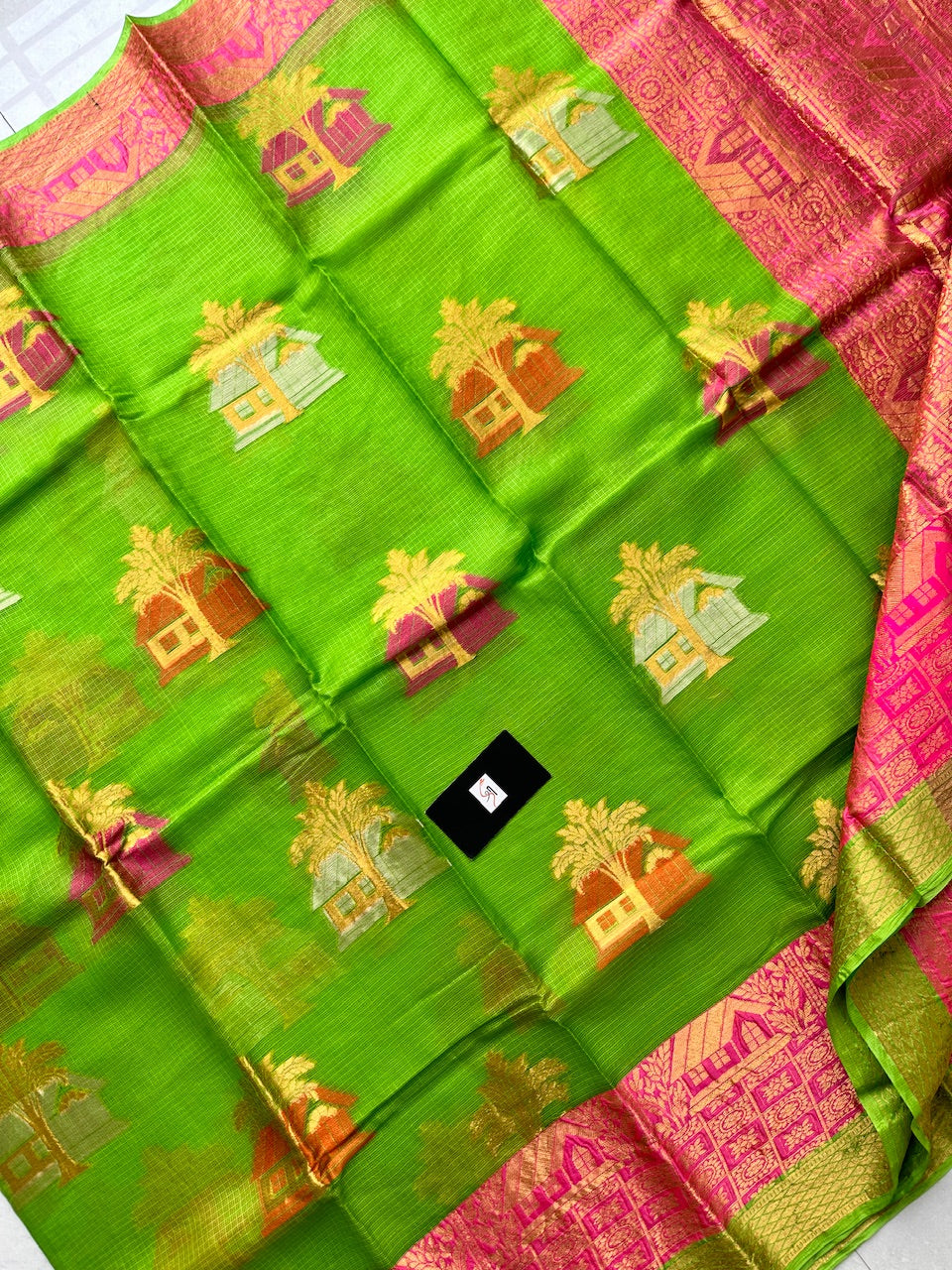 Pure Weaved Kota Silk Saree