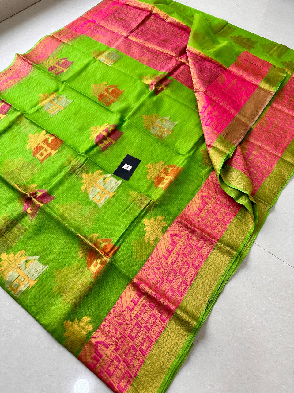 Pure Weaved Kota Silk Saree