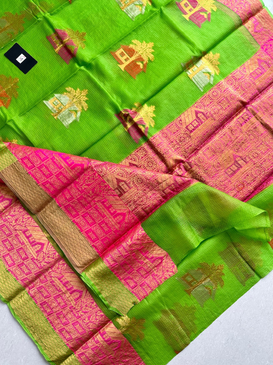 Pure Weaved Kota Silk Saree