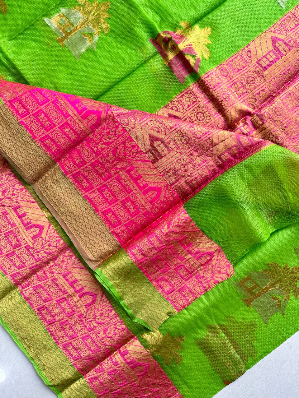 Pure Weaved Kota Silk Saree