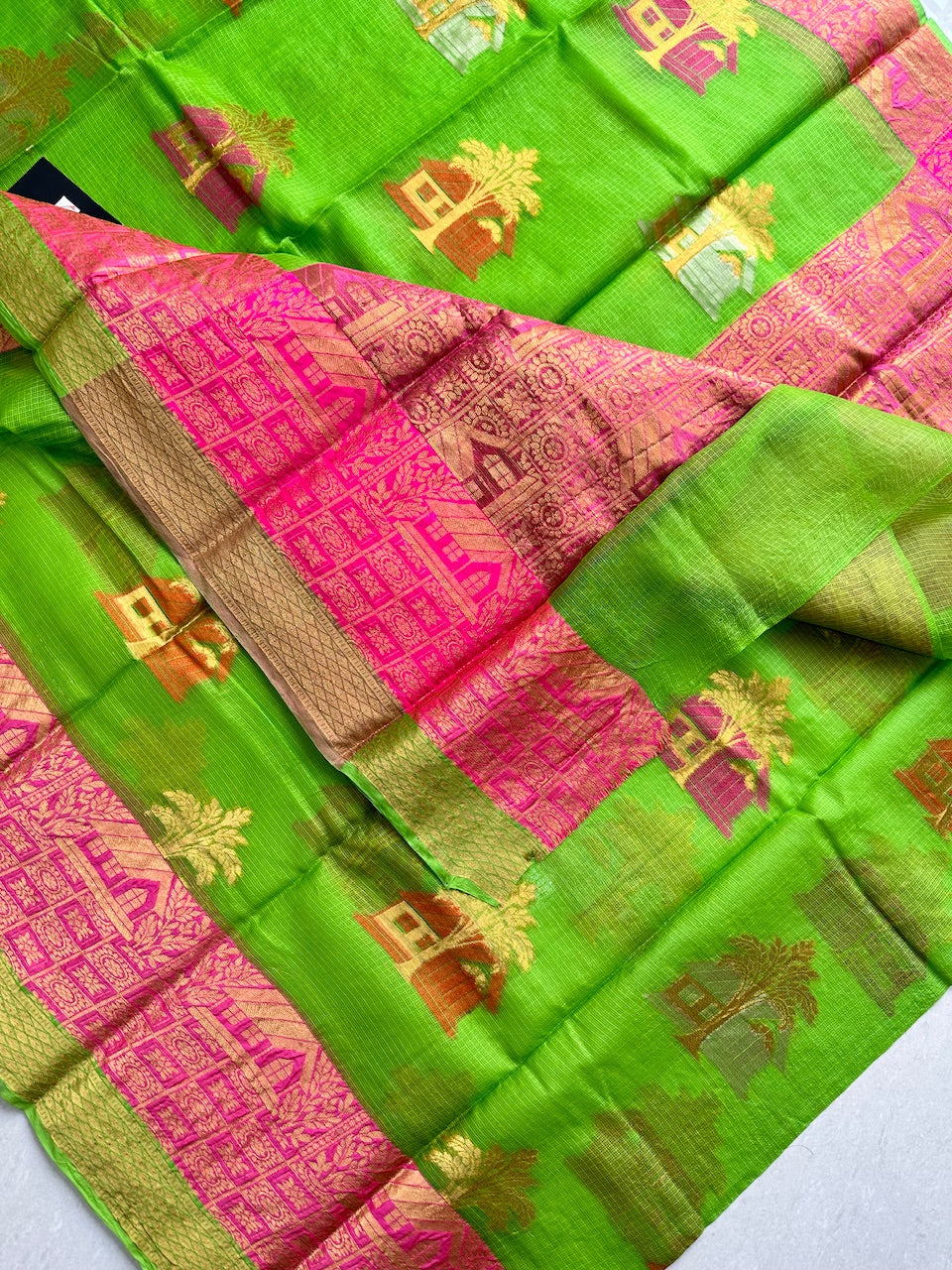 Pure Weaved Kota Silk Saree