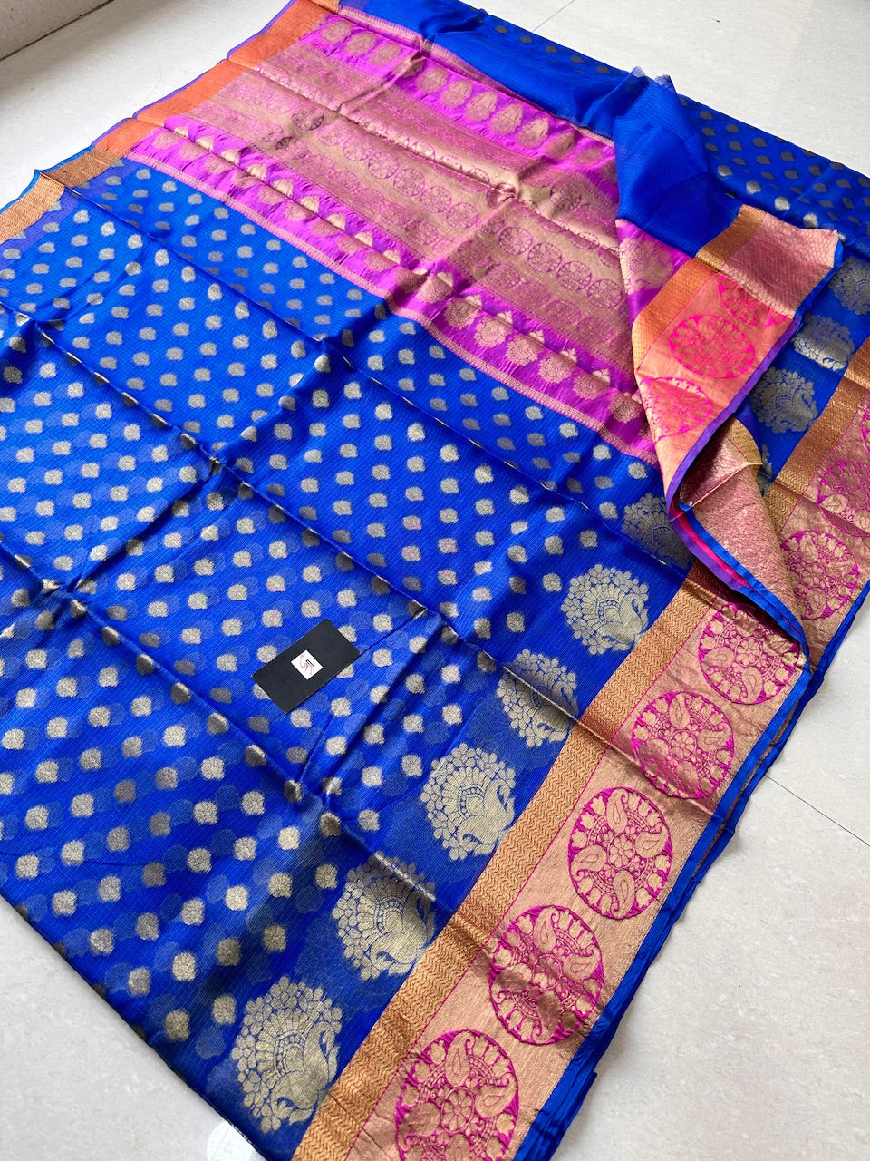 Pure Weaved Kota Silk Saree