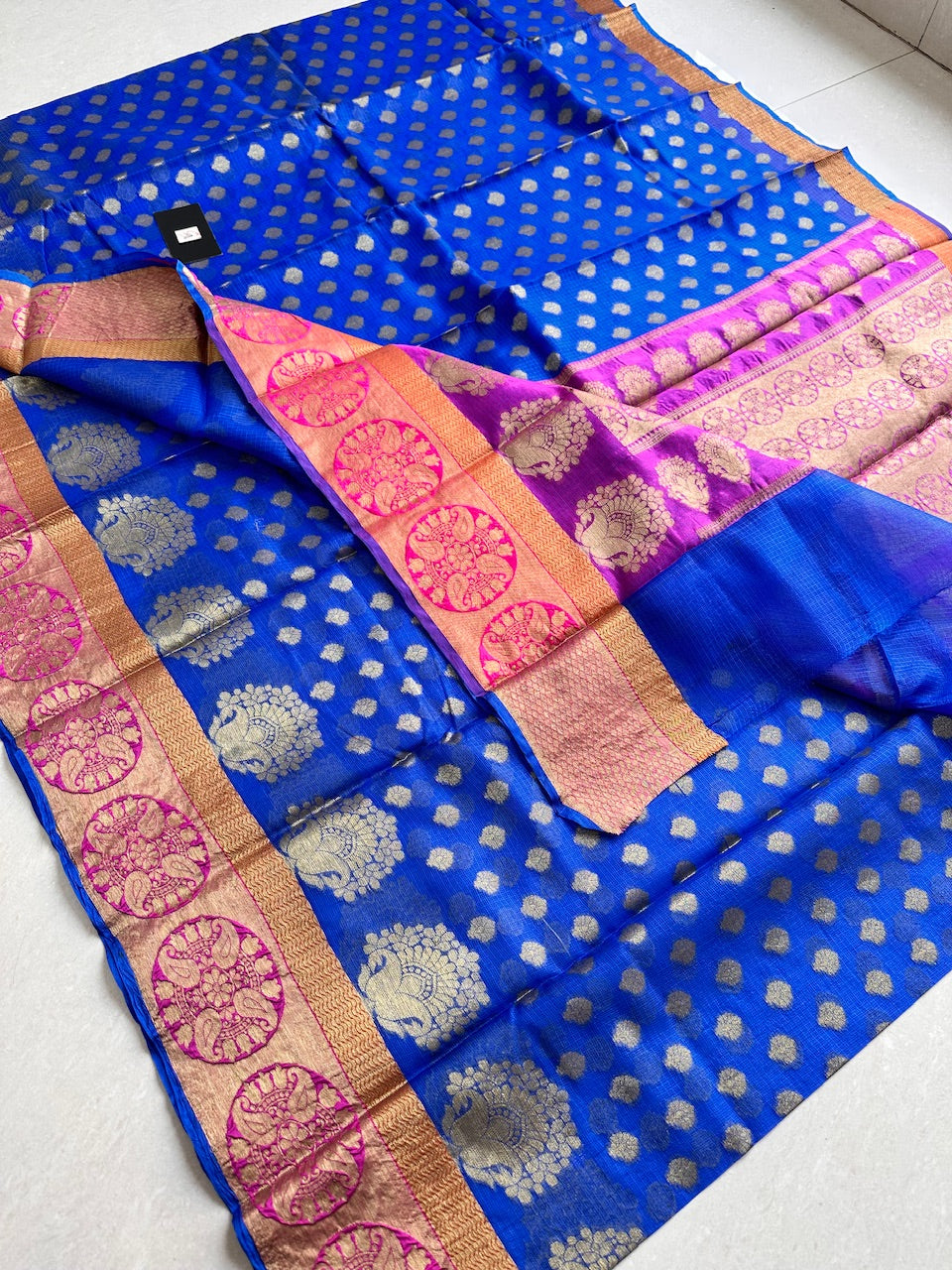 Pure Weaved Kota Silk Saree