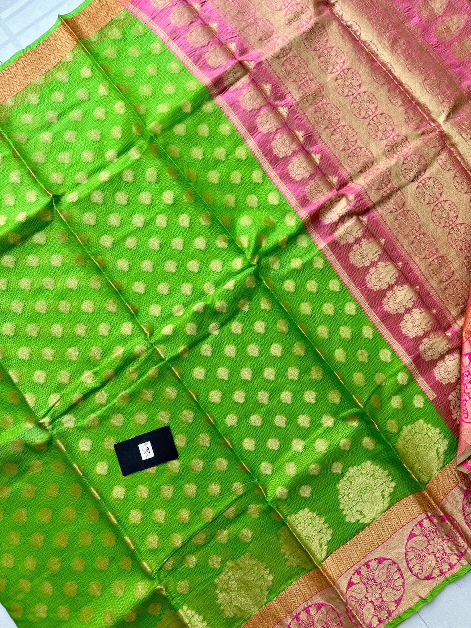 Pure Weaved Kota Silk Saree