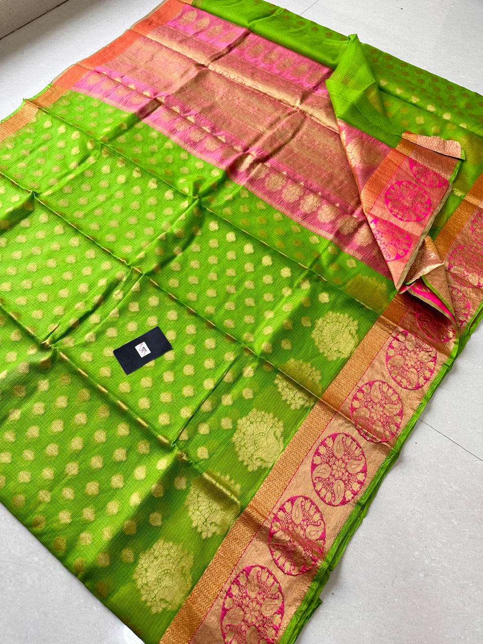 Pure Weaved Kota Silk Saree