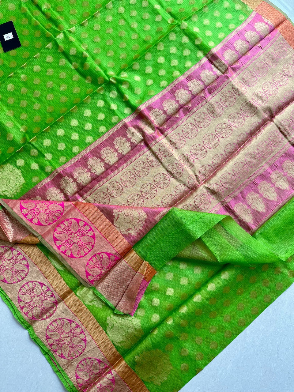 Pure Weaved Kota Silk Saree