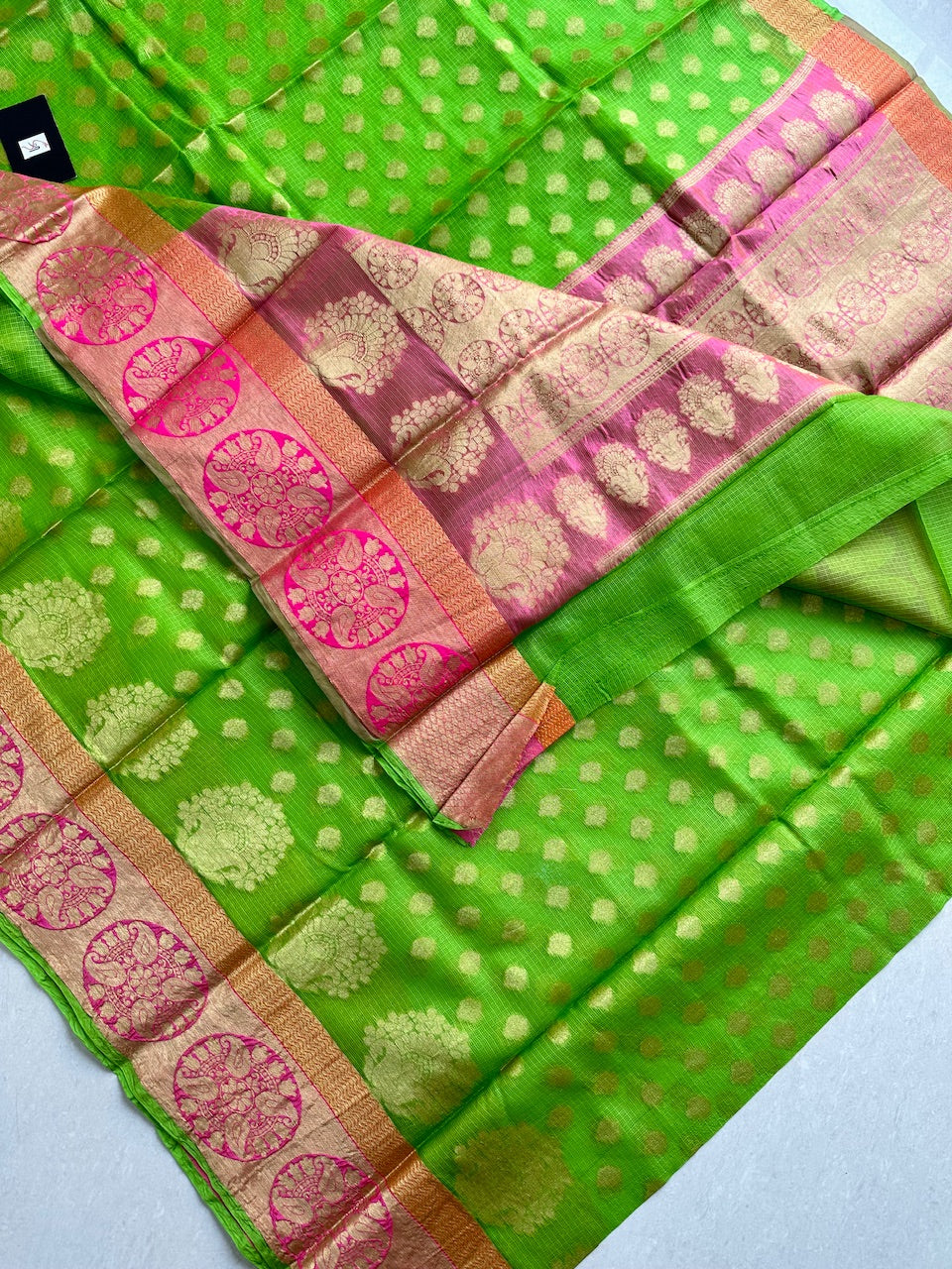 Pure Weaved Kota Silk Saree