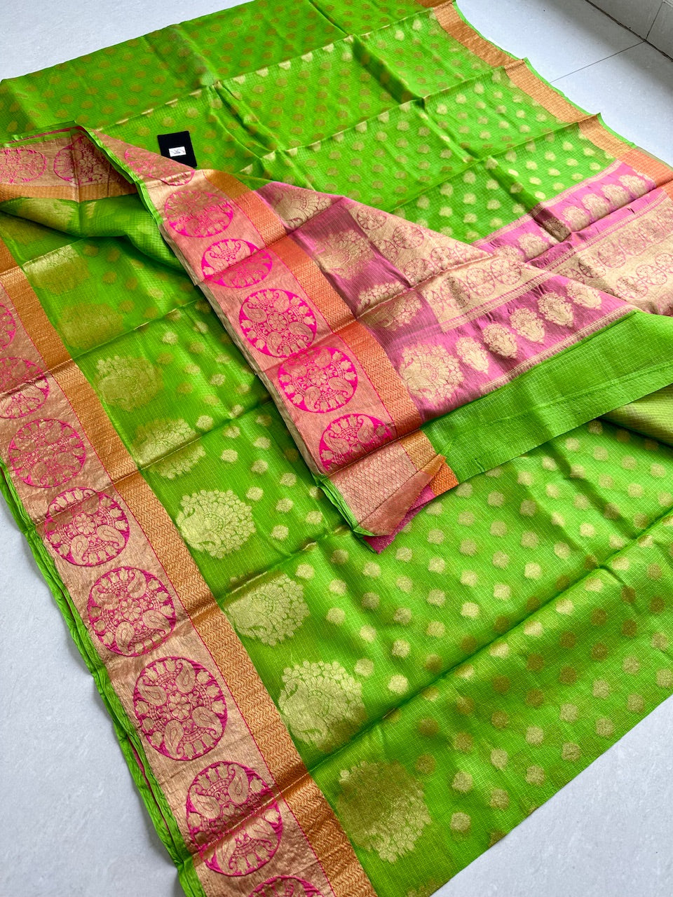 Pure Weaved Kota Silk Saree