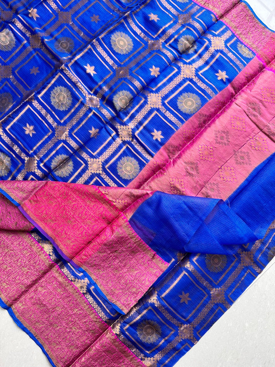 Pure Weaved Kota Silk Saree