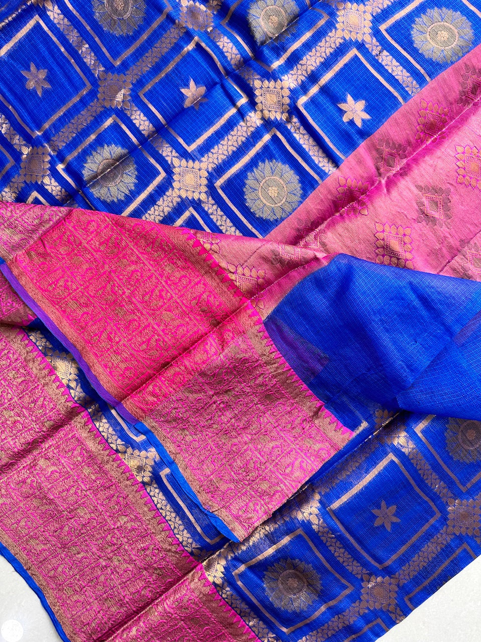 Pure Weaved Kota Silk Saree