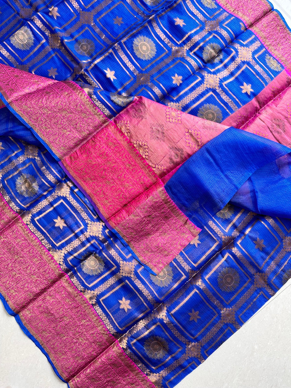 Pure Weaved Kota Silk Saree