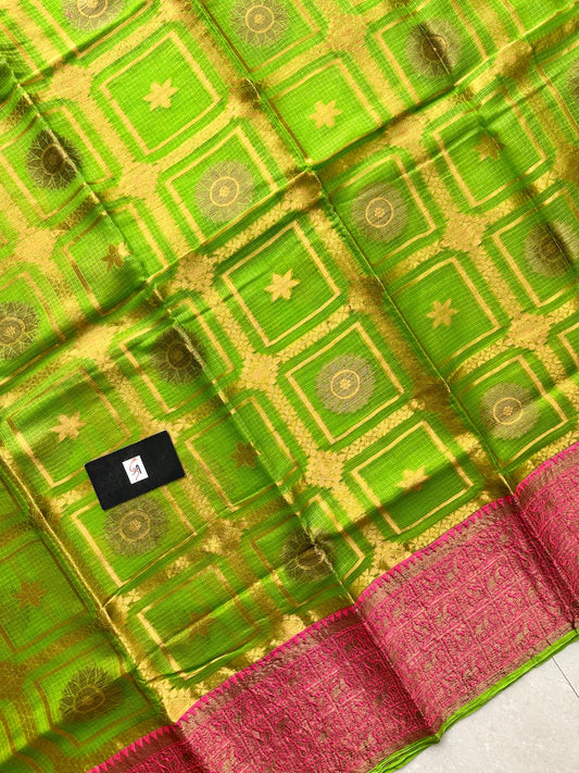 Pure Weaved Kota Silk Saree