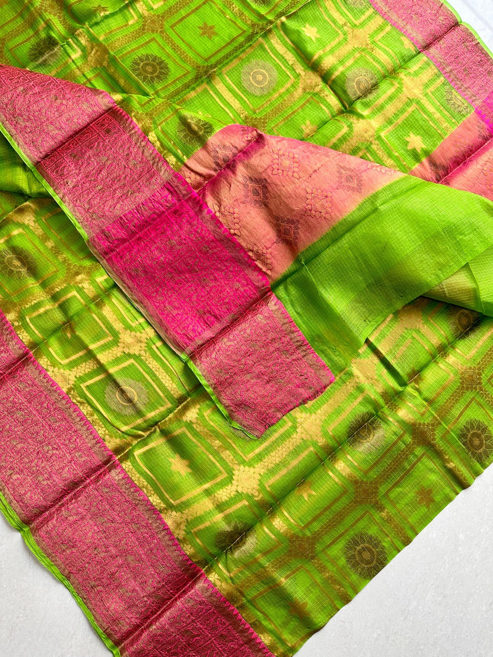 Pure Weaved Kota Silk Saree