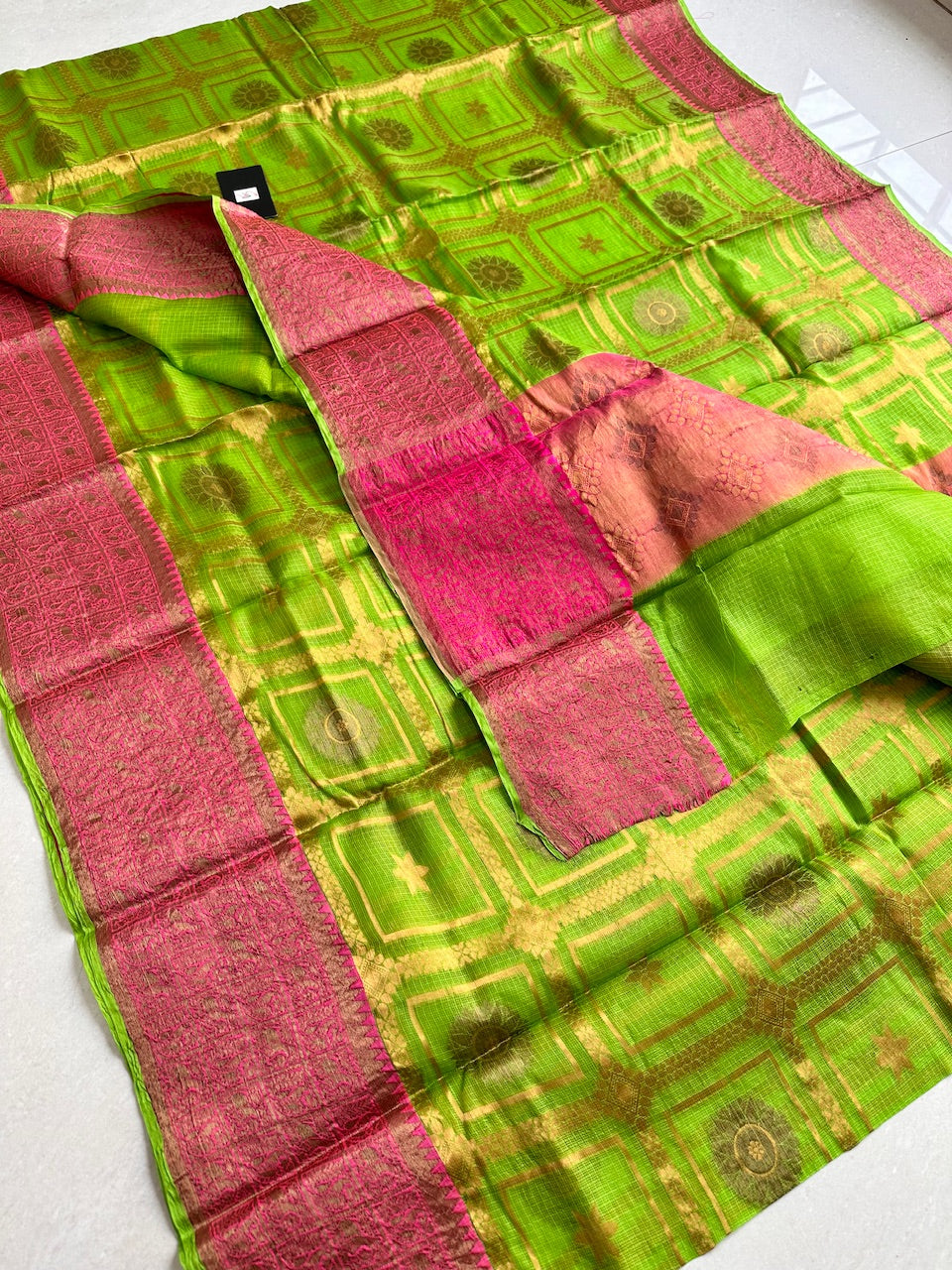 Pure Weaved Kota Silk Saree