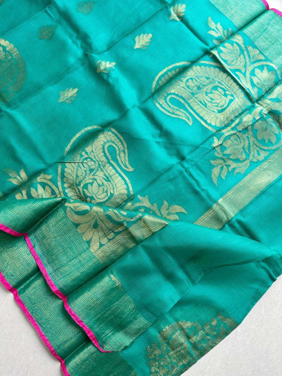 Pure Weaved Kota Silk Saree