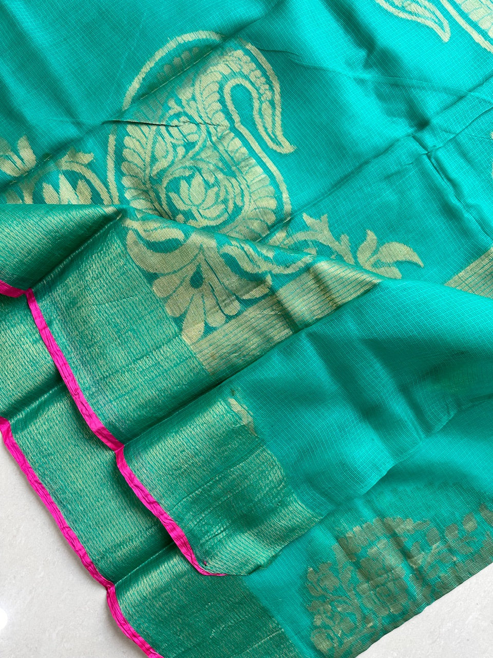 Pure Weaved Kota Silk Saree