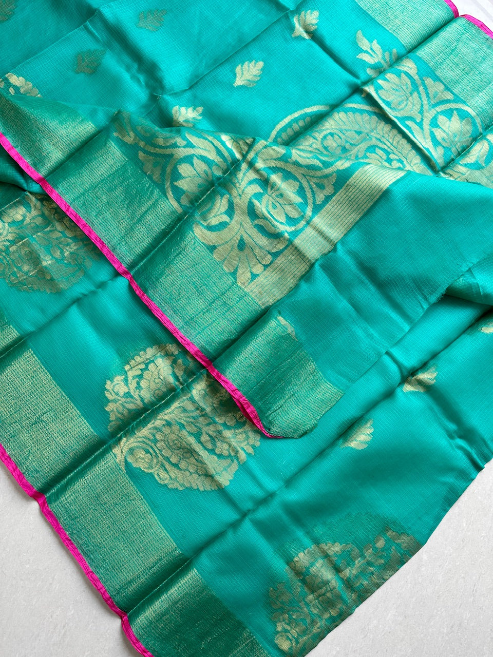 Pure Weaved Kota Silk Saree