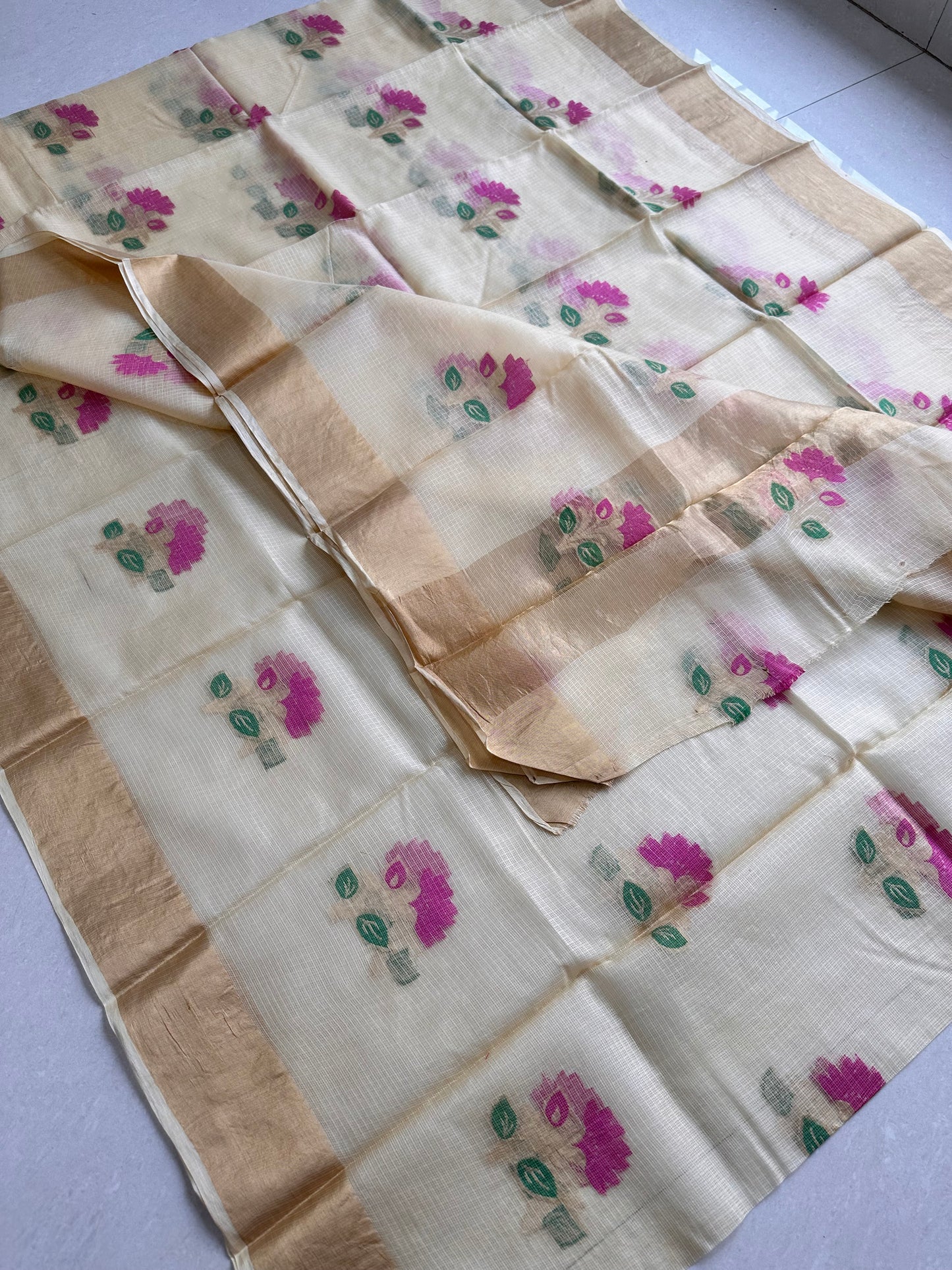 Pure Weaved Kota Silk Saree