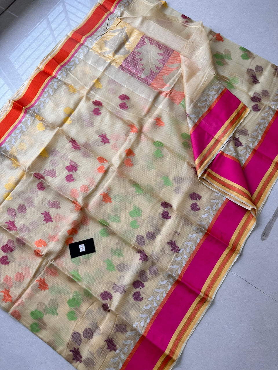 Pure Weaved Kota Silk Saree