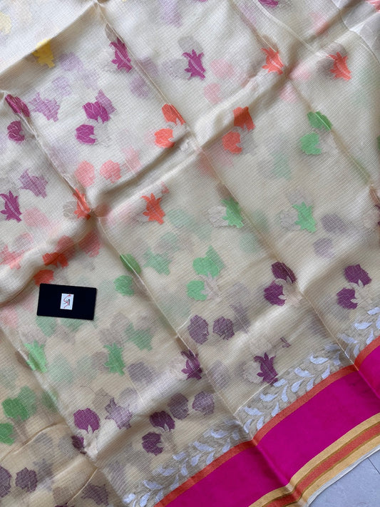 Pure Weaved Kota Silk Saree