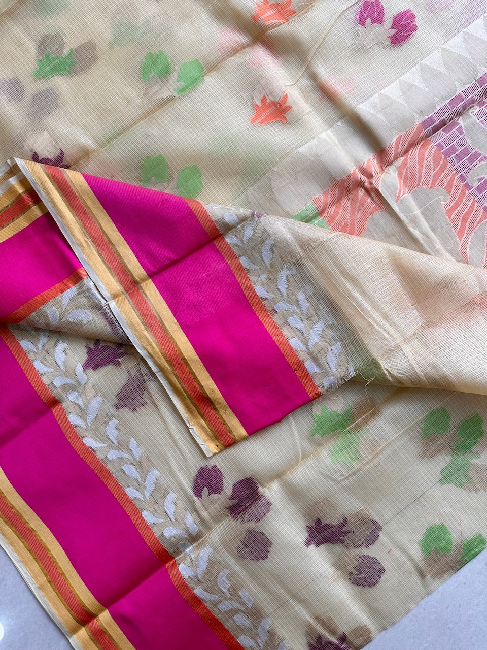 Pure Weaved Kota Silk Saree