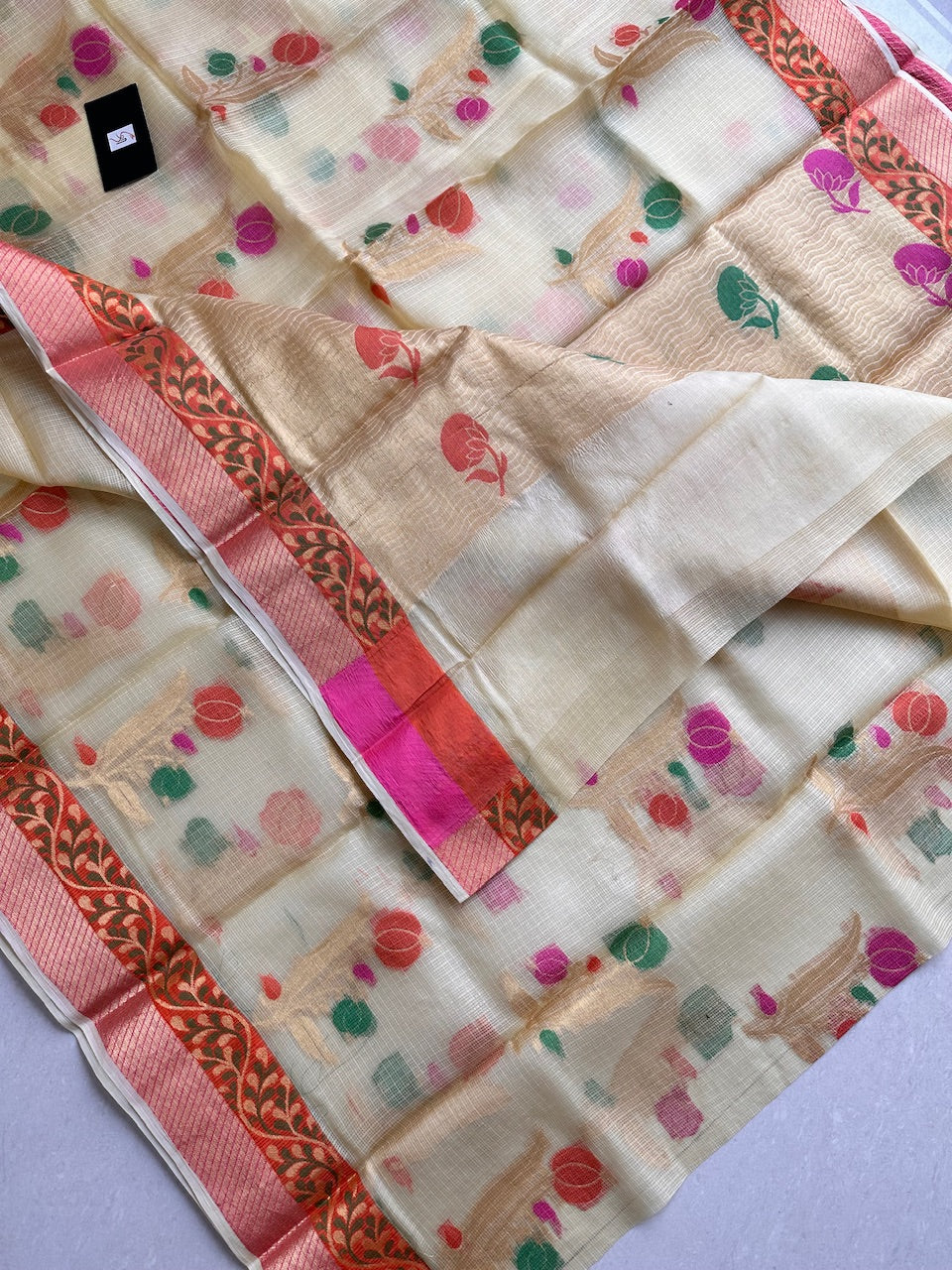 Pure Weaved Kota Silk Saree