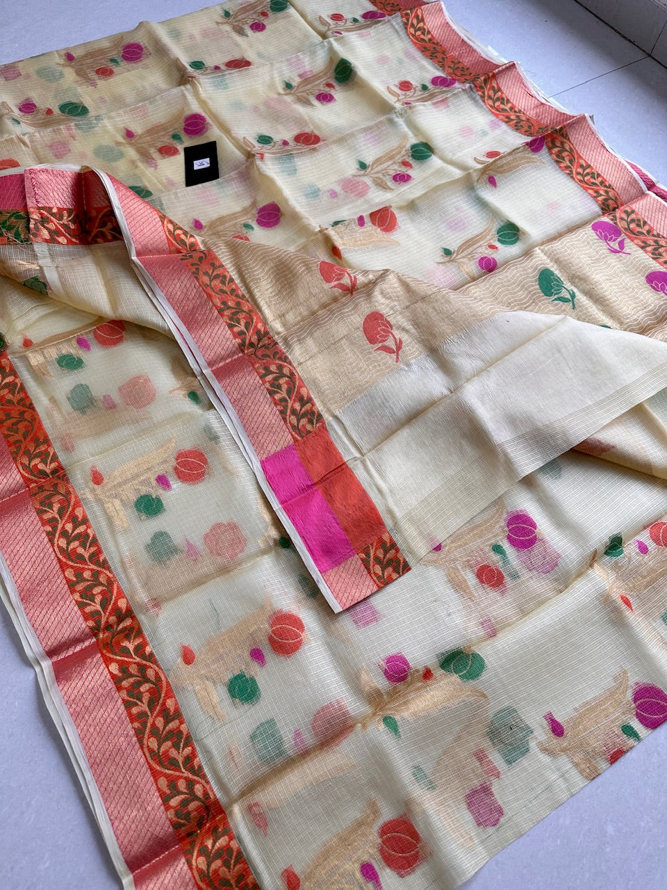 Pure Weaved Kota Silk Saree