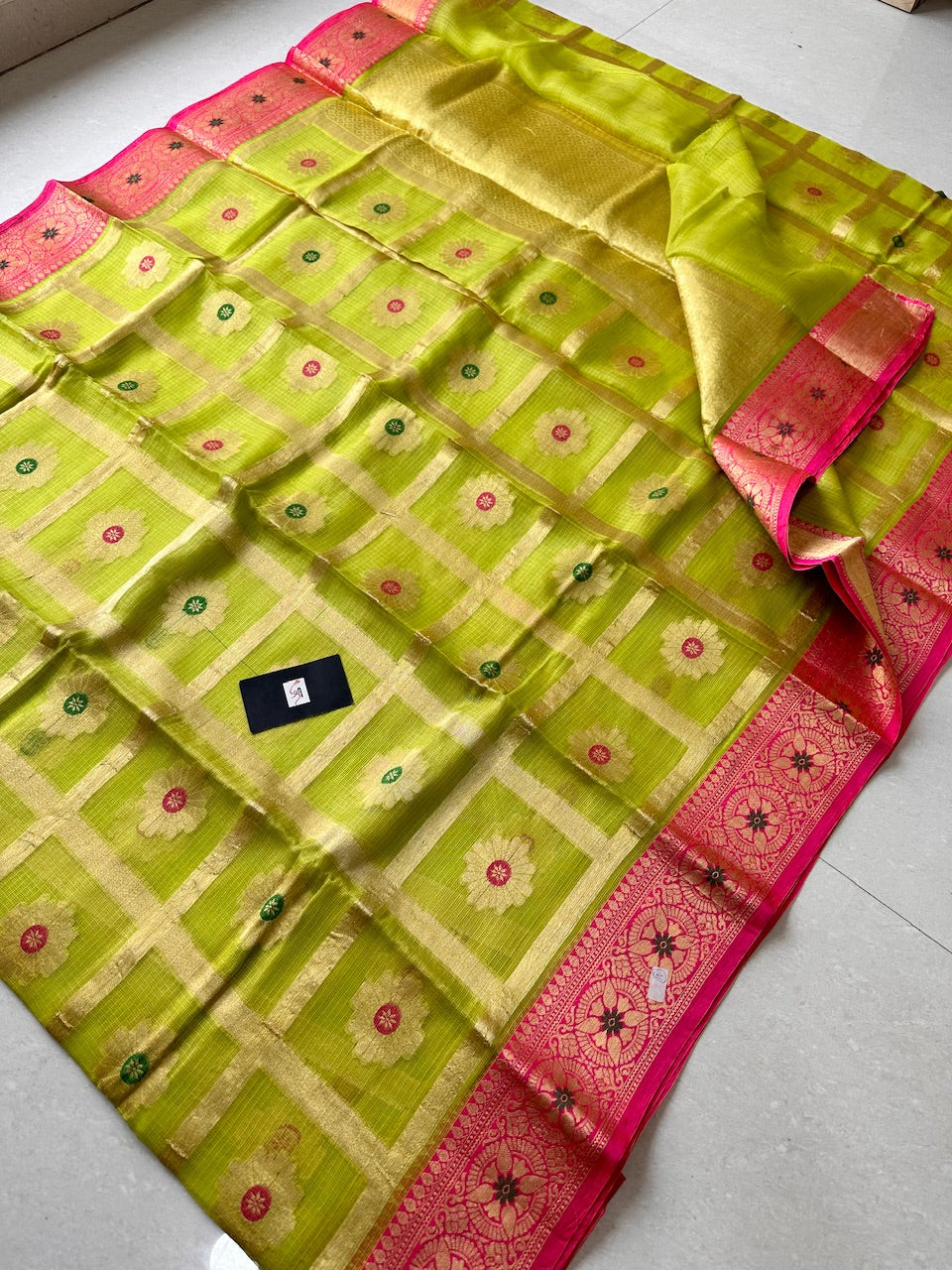 Pure Weaved Kota Silk Saree