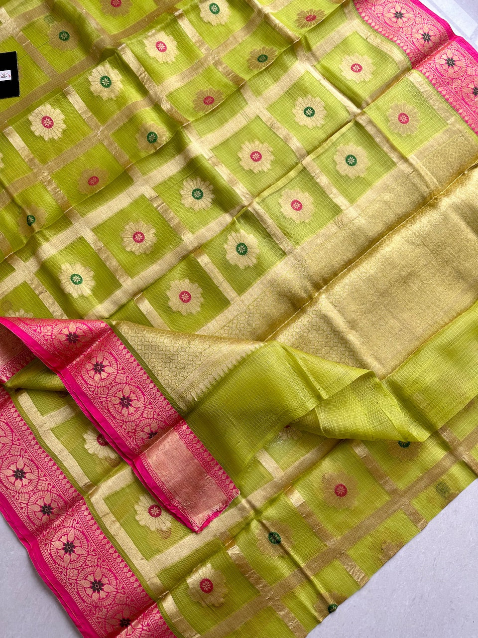 Pure Weaved Kota Silk Saree