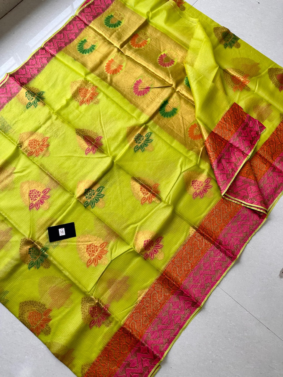 Pure Weaved Kota Silk Saree