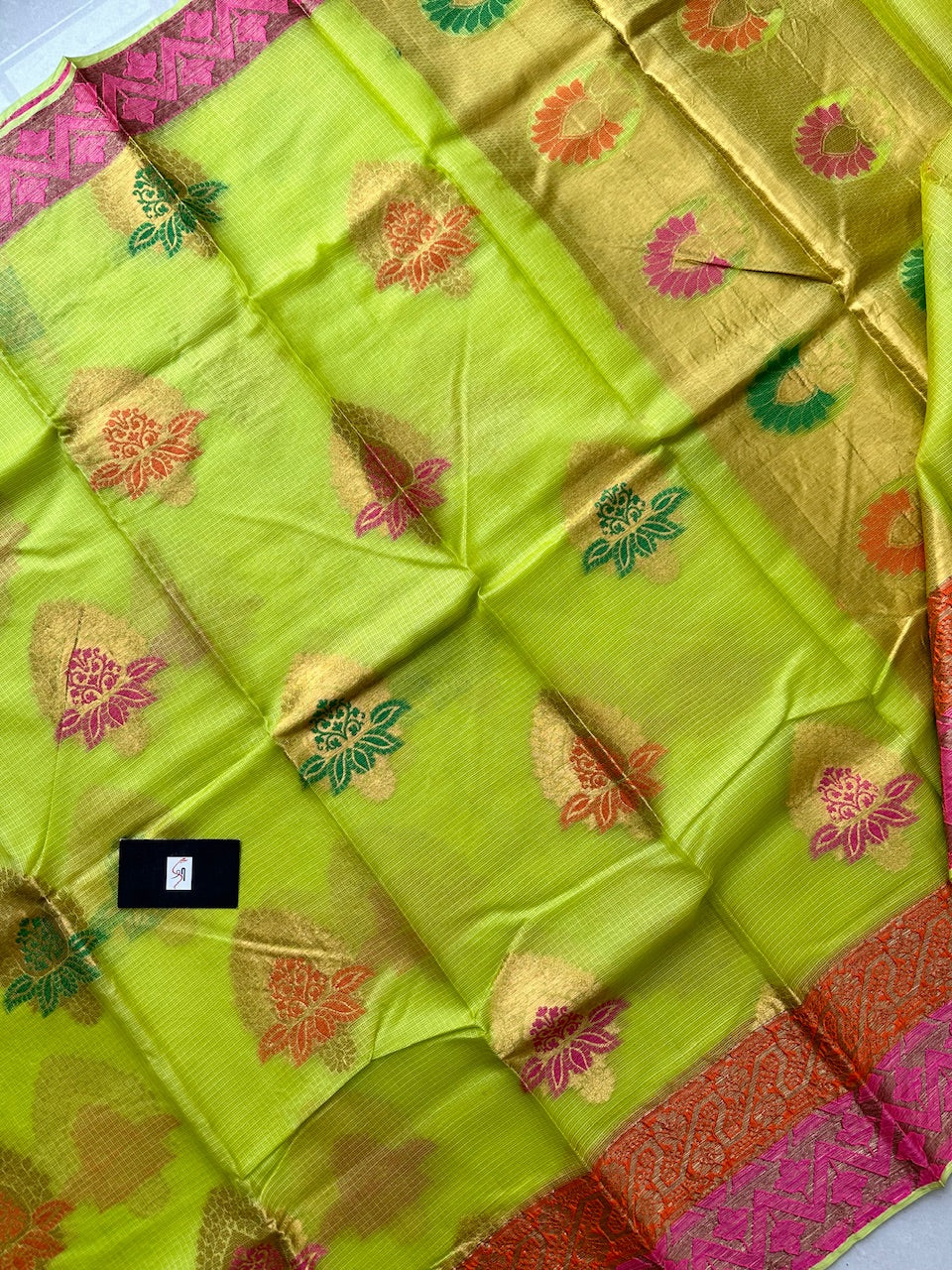 Pure Weaved Kota Silk Saree