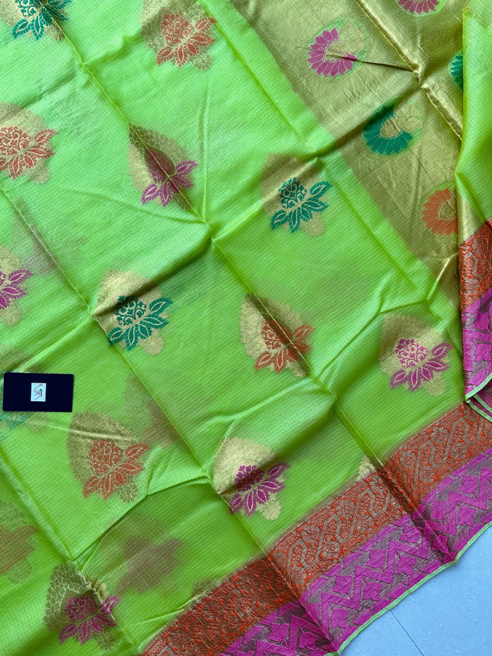 Pure Weaved Kota Silk Saree